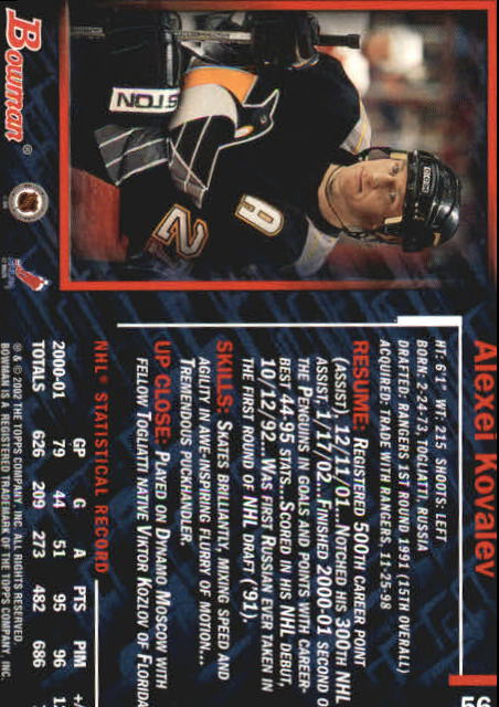 2001-02 Bowman YoungStars - #111 Tim Connolly