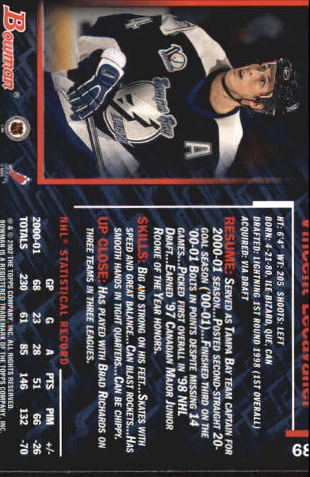 Sports Card Back