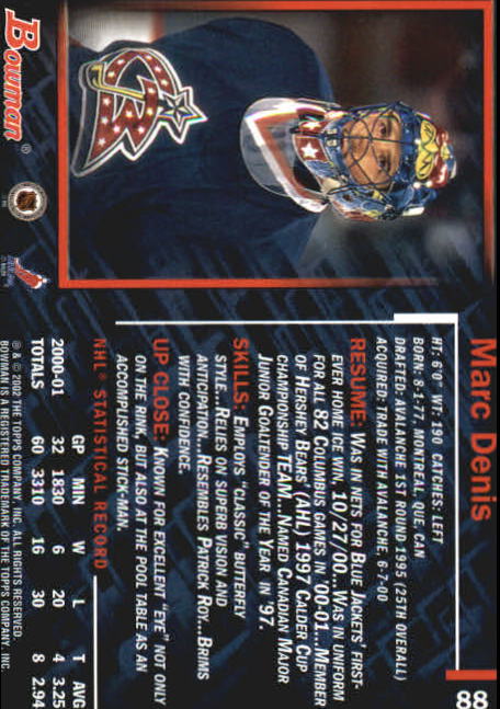 2001-02 Bowman YoungStars - #111 Tim Connolly