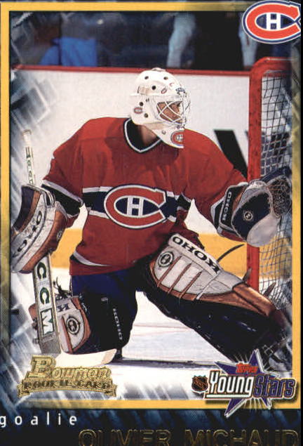 2001-02 Bowman YoungStars #115 Olivier Michaud RC