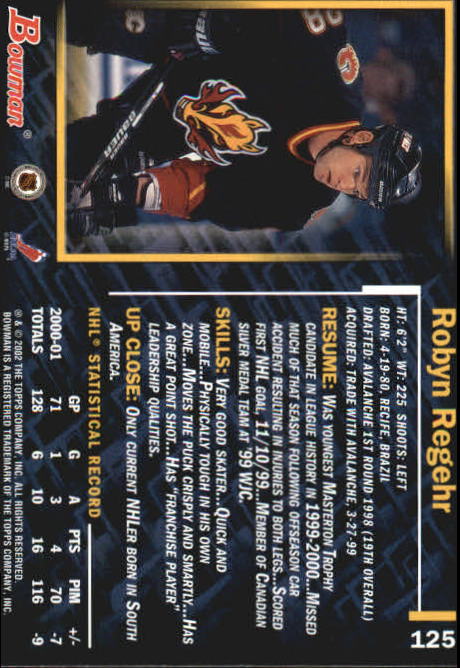 2001-02 Bowman YoungStars - #111 Tim Connolly