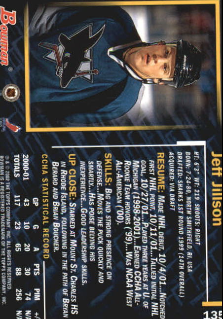 2001-02 Bowman YoungStars - #111 Tim Connolly