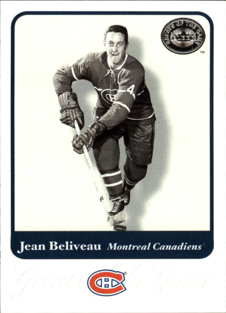 2001-02 Greats of the Game #3 Jean Beliveau