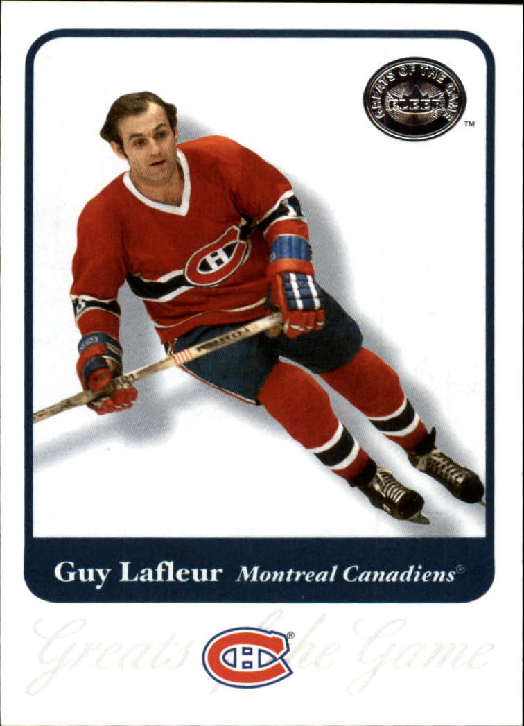2001-02 Greats of the Game #8 Guy Lafleur