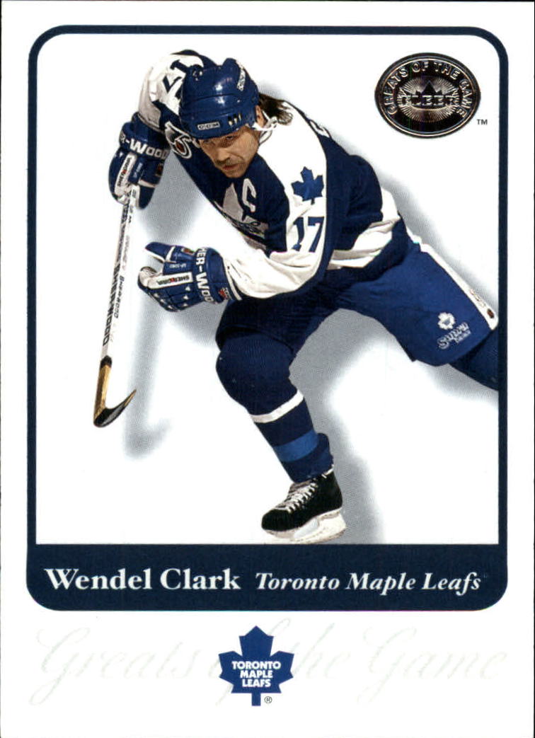 2001-02 Greats of the Game #34 Wendel Clark