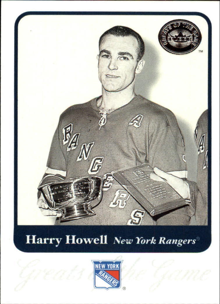 2001-02 Greats of the Game #58 Harry Howell