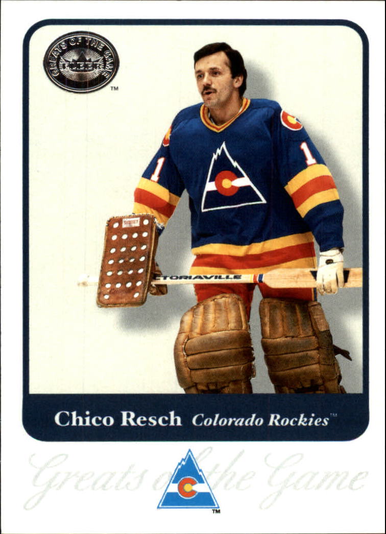 2001-02 Greats of the Game #64 Chico Resch