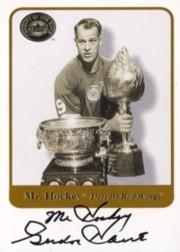2001-02 Greats of the Game Autographs #1 Gordie Howe SP