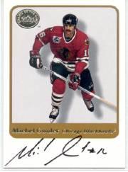 2001-02 Greats of the Game Autographs #59 Michel Goulet