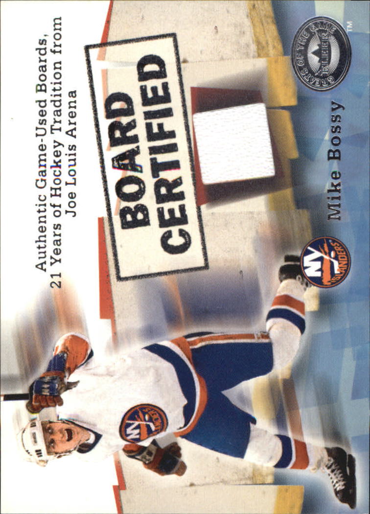 2001-02 Greats of the Game Board Certified #1 Mike Bossy