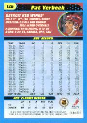 Sports Card Back