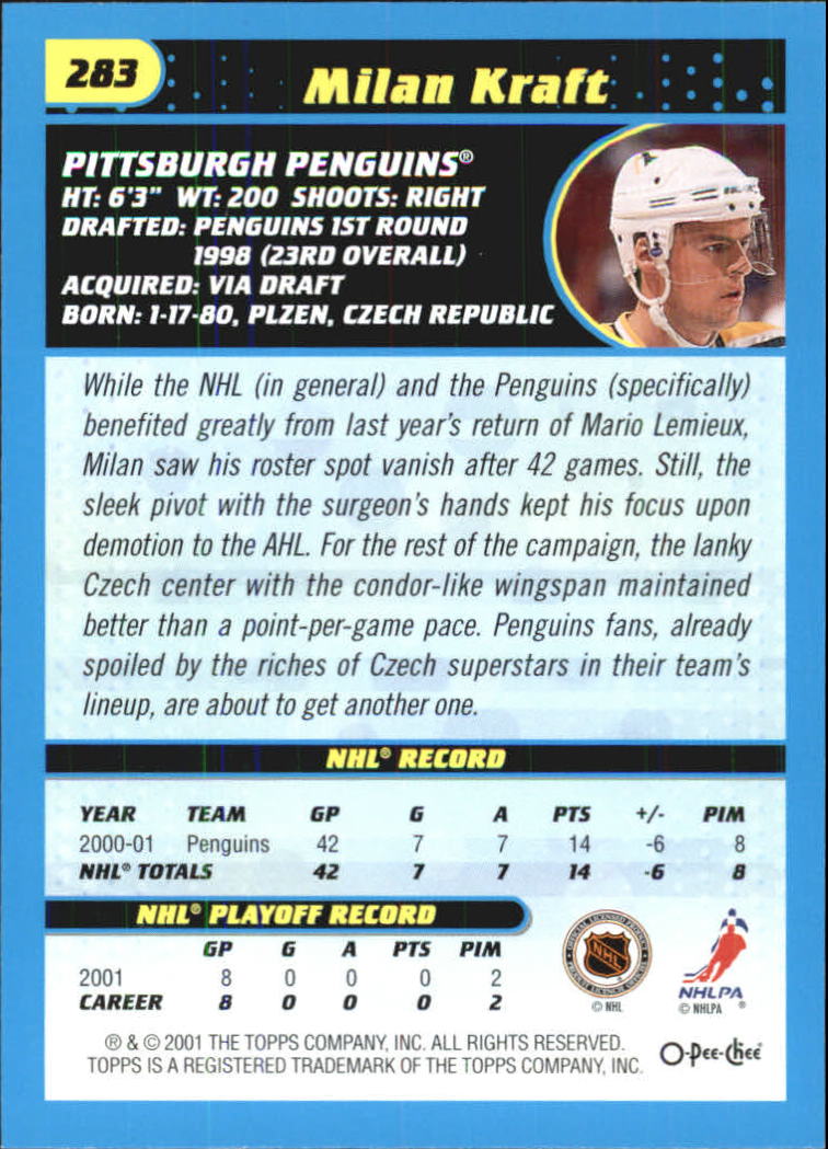 Sports Card Back