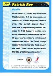 Sports Card Back