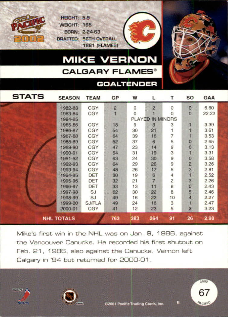 B0106- 2001-02 Pacific Hockey Karten 1-452 + Rookies -du Pick- 15 + Free US - Bild 43 von 391