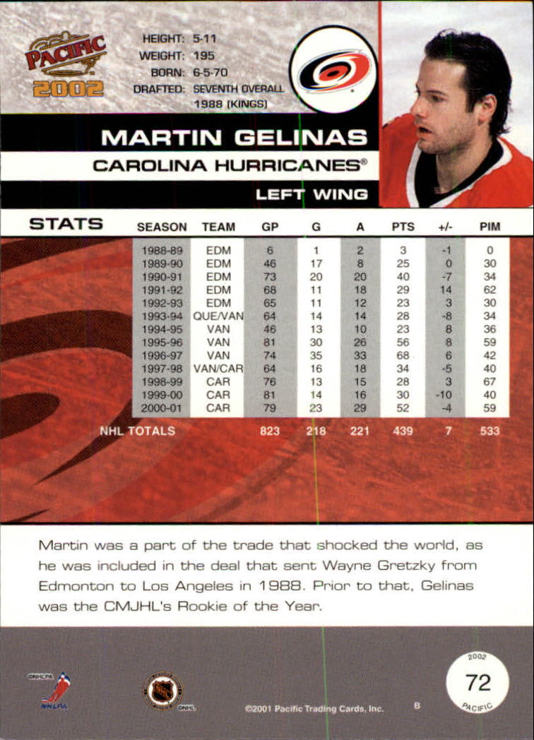 B0106- 2001-02 Pacific Hockey Karten 1-452 + Rookies -du Pick- 15 + Free US - Bild 45 von 391