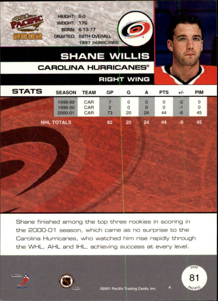 B0106- 2001-02 Pacific Hockey Karten 1-452 + Rookies -du Pick- 15 + Free US - Bild 49 von 391