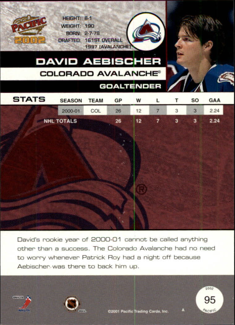 B0106- 2001-02 Pacific Hockey Karten 1-452 + Rookies -du Pick- 15 + Free US - Bild 67 von 391