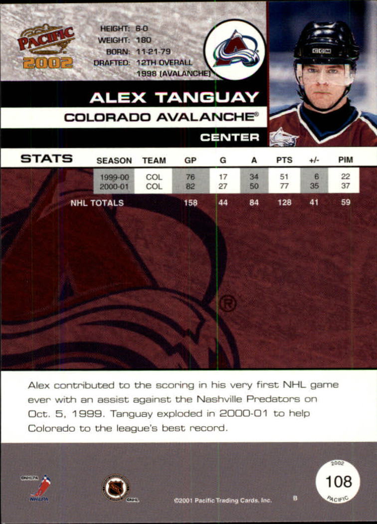 B0106- 2001-02 Pacific Hockey Karten 1-452 + Rookies -du Pick- 15 + Free US - Bild 75 von 391