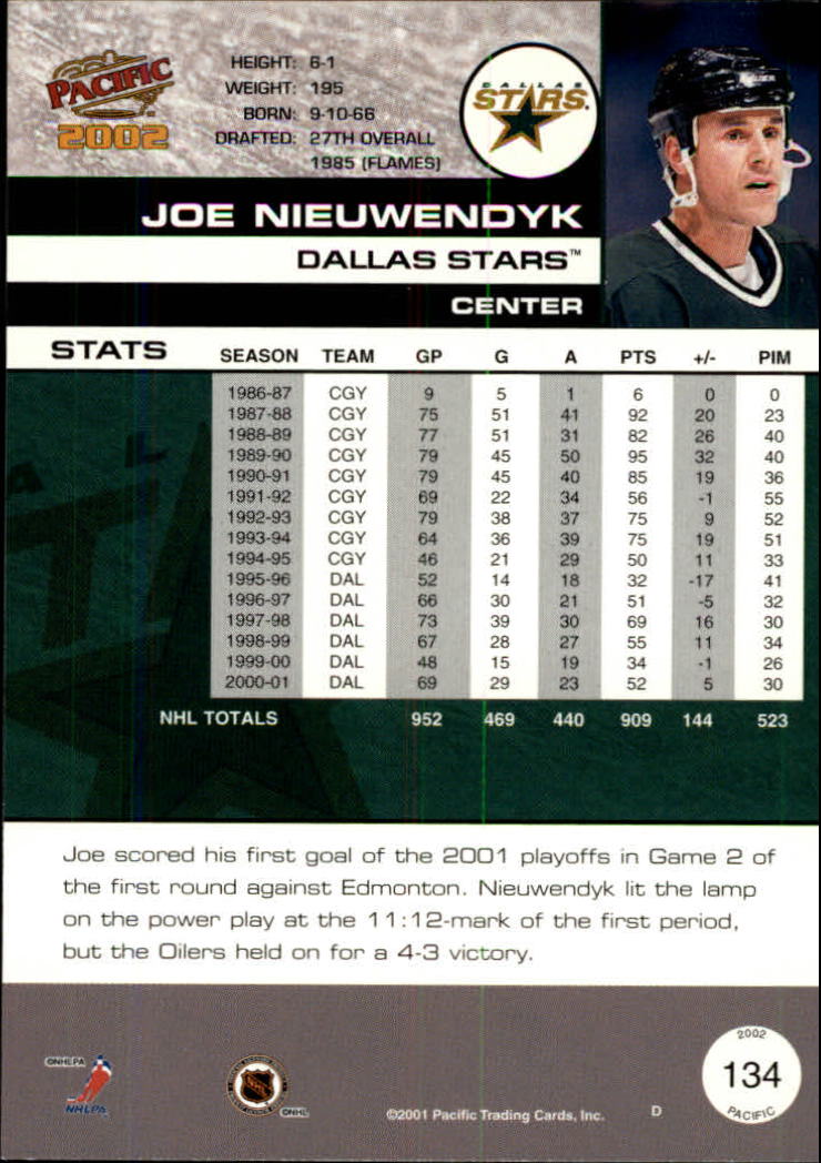 B0106- 2001-02 Pacific Hockey Karten 1-452 + Rookies -du Pick- 15 + Free US - Bild 89 von 391