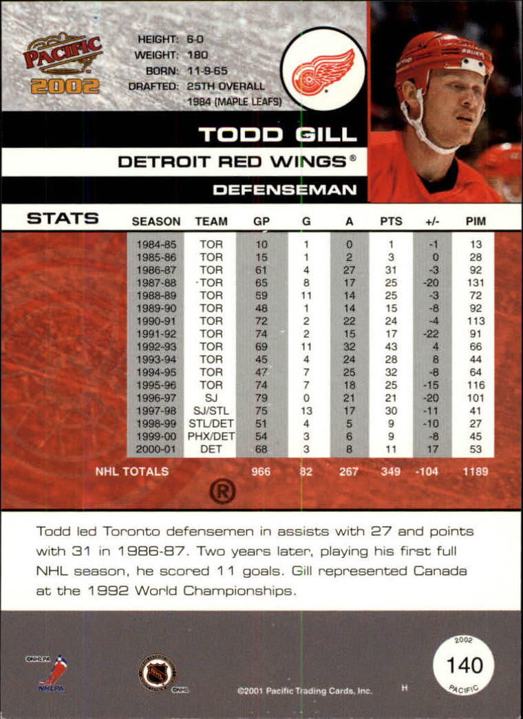 B0106- 2001-02 Pacific Hockey Karten 1-452 + Rookies -du Pick- 15 + Free US - Bild 93 von 391