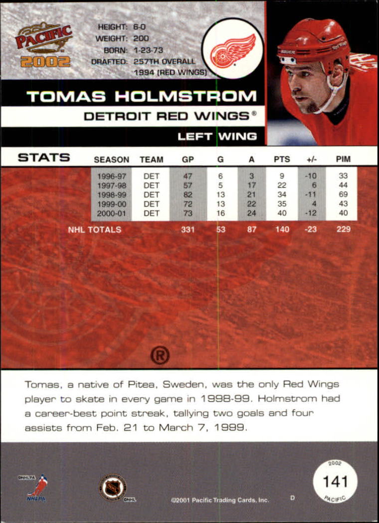 B0106- 2001-02 Pacific Hockey Karten 1-452 + Rookies -du Pick- 15 + Free US - Bild 95 von 391