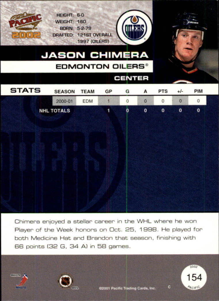B0106- 2001-02 Pacific Hockey Karten 1-452 + Rookies -du Pick- 15 + Free US - Bild 113 von 391