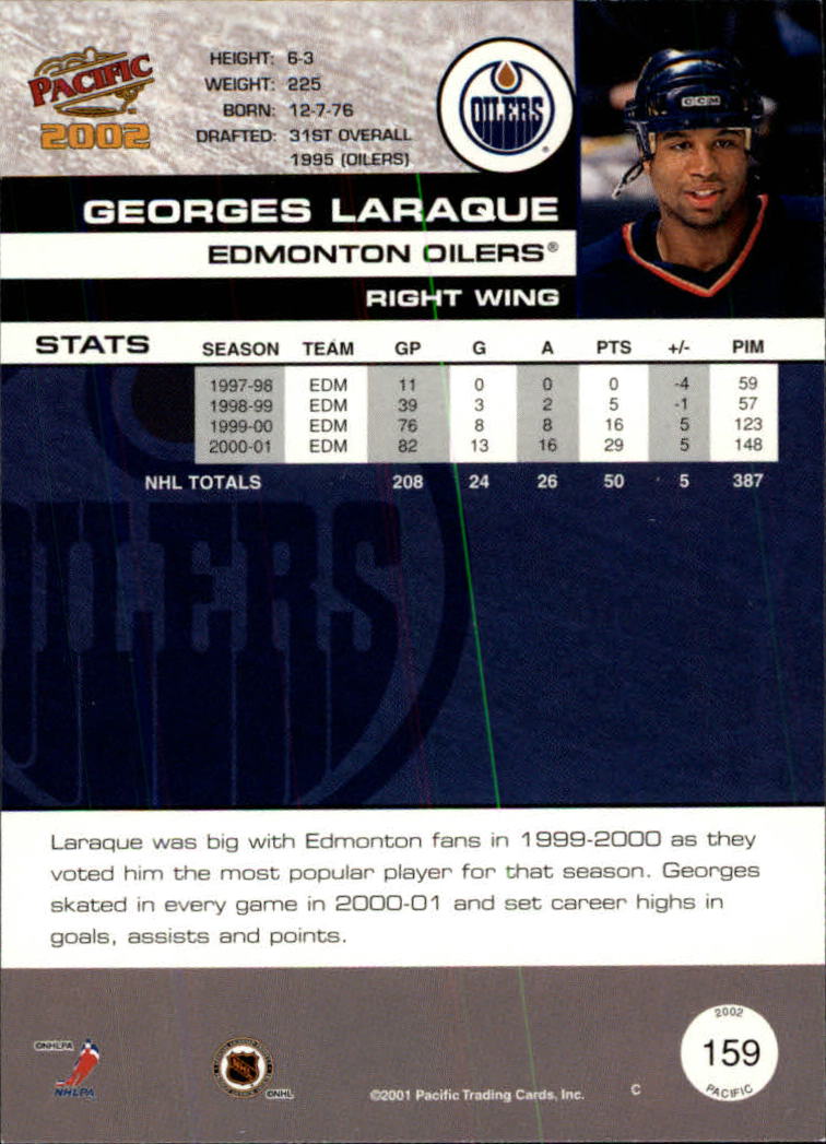 B0106- 2001-02 Pacific Hockey Karten 1-452 + Rookies -du Pick- 15 + Free US - Bild 123 von 391