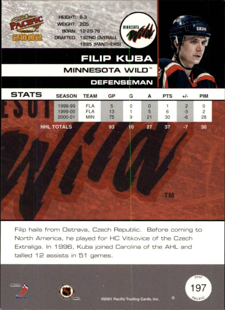 B0106- 2001-02 Pacific Hockey Karten 1-452 + Rookies -du Pick- 15 + Free US - Bild 157 von 391