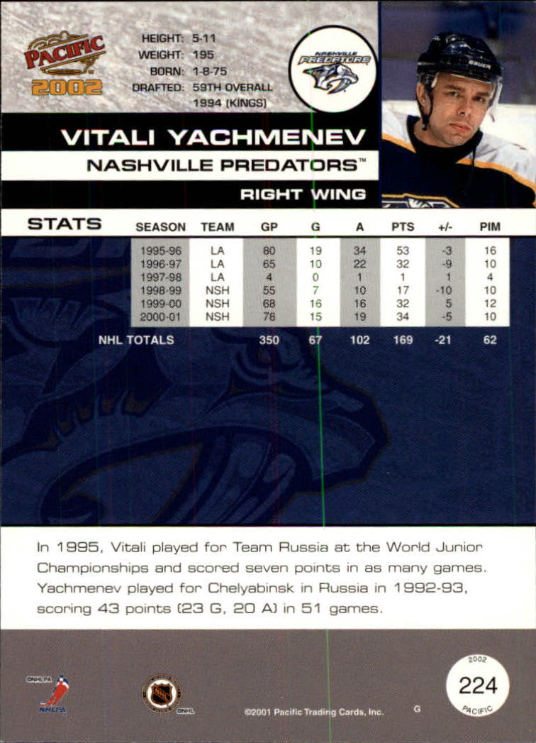 Sports Card Back