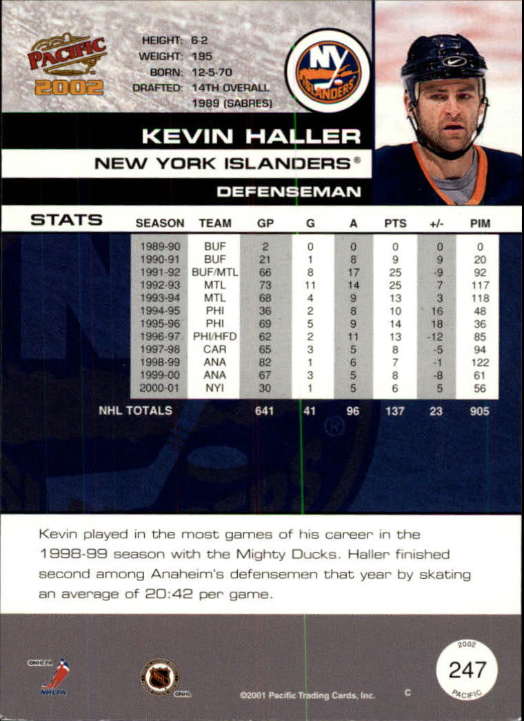 B0106- 2001-02 Pacific Hockey Karten 1-452 + Rookies -du Pick- 15 + Free US - Bild 211 von 391
