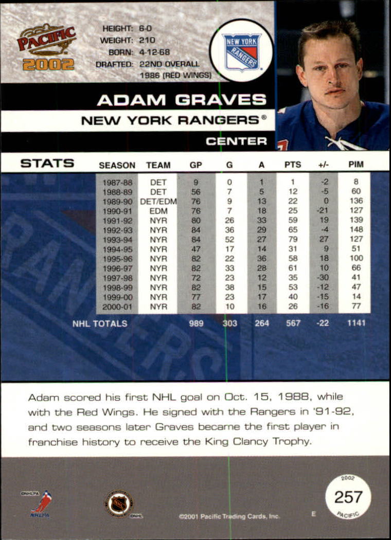 B0106- 2001-02 Pacific Hockey Karten 1-452 + Rookies -du Pick- 15 + Free US - Bild 221 von 391