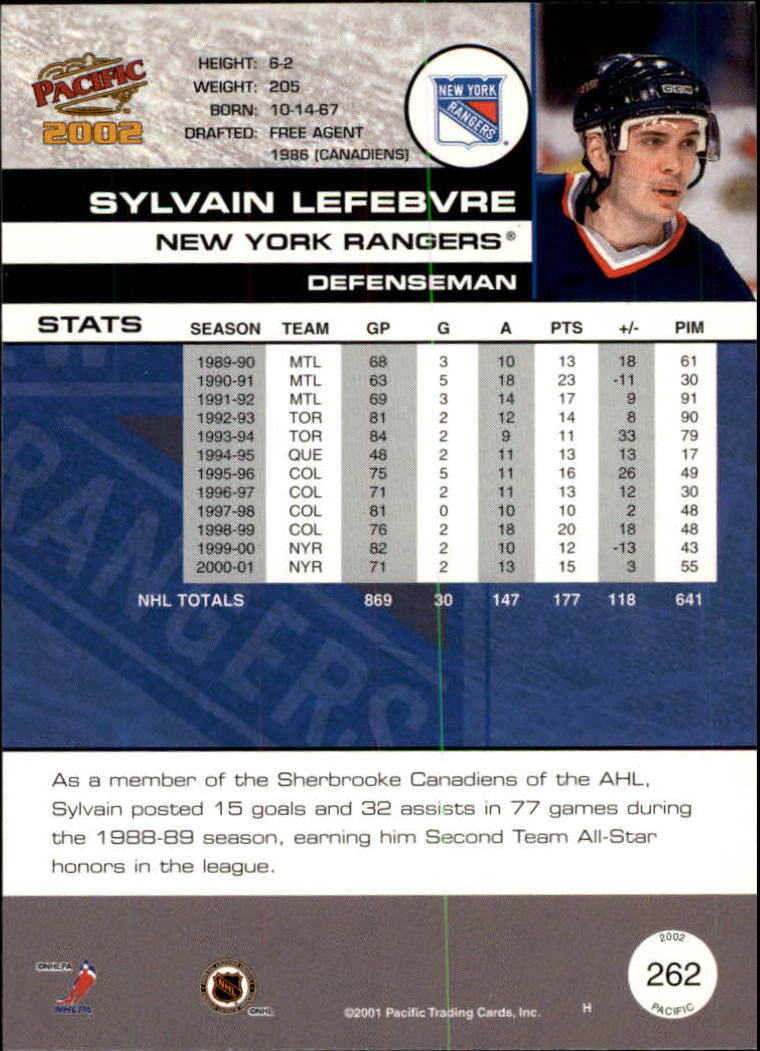 B0106- 2001-02 Pacific Hockey Karten 1-452 + Rookies -du Pick- 15 + Free US - Bild 229 von 391