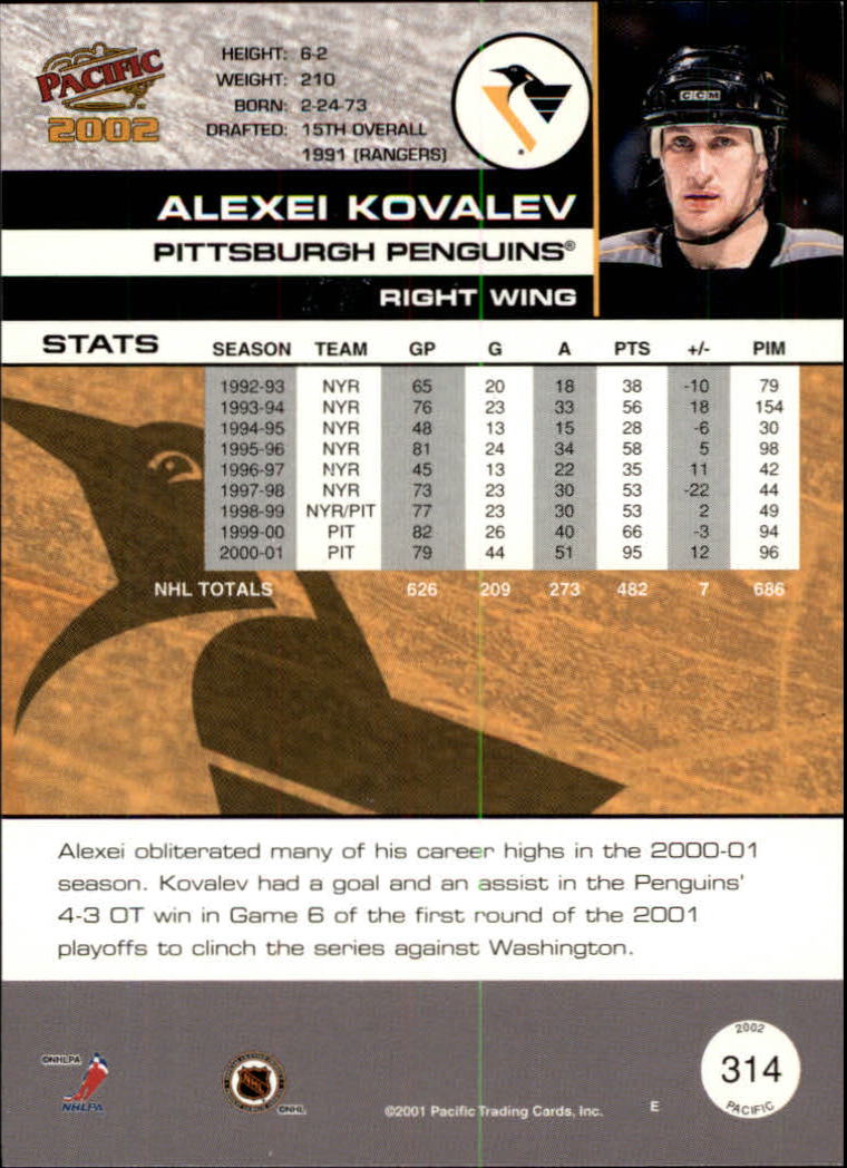 B0106- 2001-02 Pacific Hockey Karten 1-452 + Rookies -du Pick- 15 + Free US - Bild 291 von 391