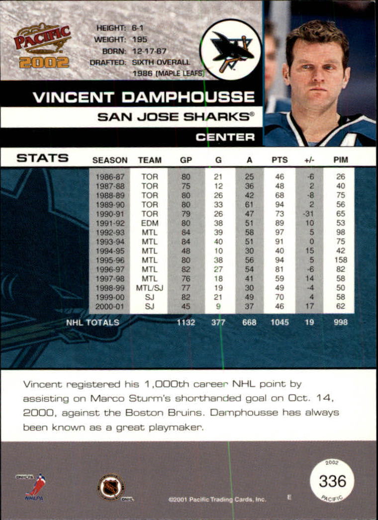B0106- 2001-02 Pacific Hockey Karten 1-452 + Rookies -du Pick- 15 + Free US - Bild 297 von 391