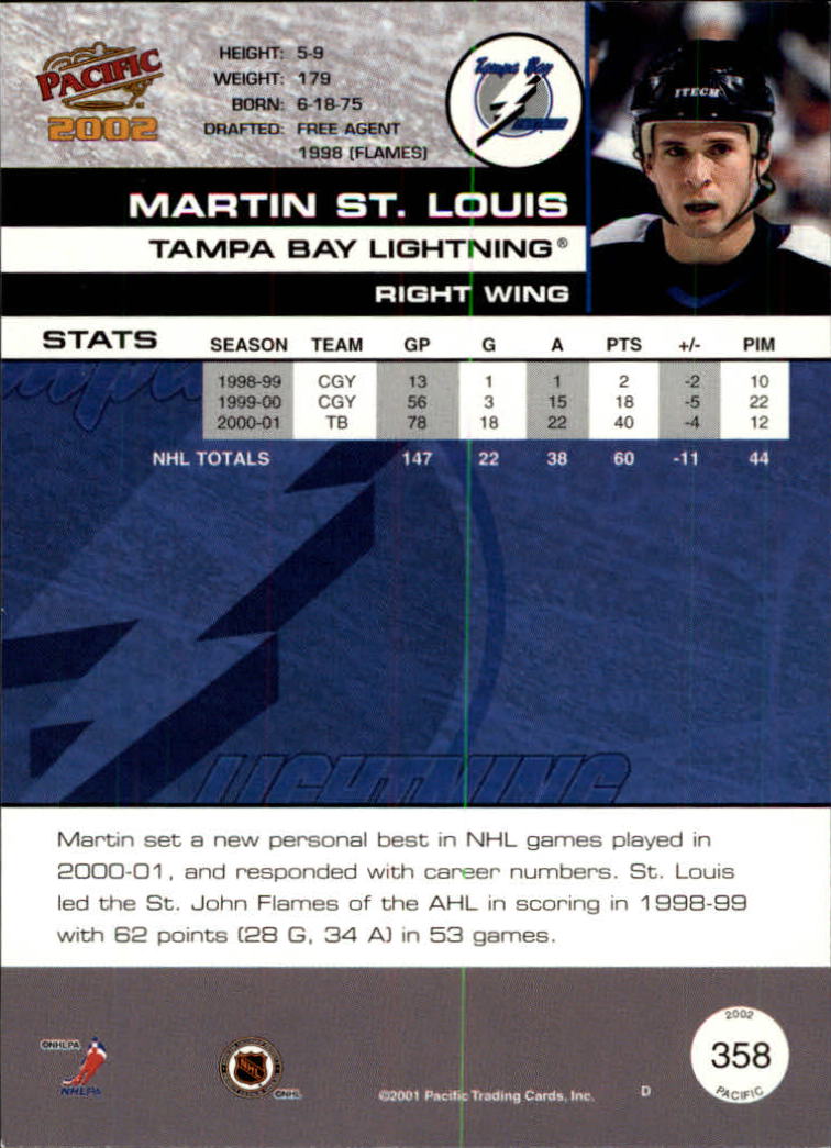 B0106- 2001-02 Pacific Hockey Karten 1-452 + Rookies -du Pick- 15 + Free US - Bild 323 von 391