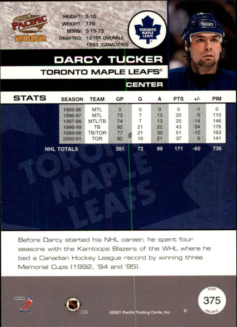B0106- 2001-02 Pacific Hockey Karten 1-452 + Rookies -du Pick- 15 + Free US - Bild 343 von 391