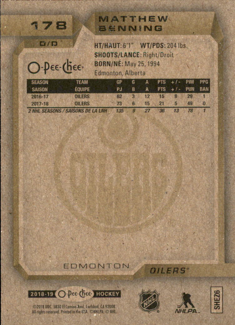 A6346- 2018-19 O-Pee-Chee Hockey Card #s 1-250 -You Pick- 15+ FREE US SHIP