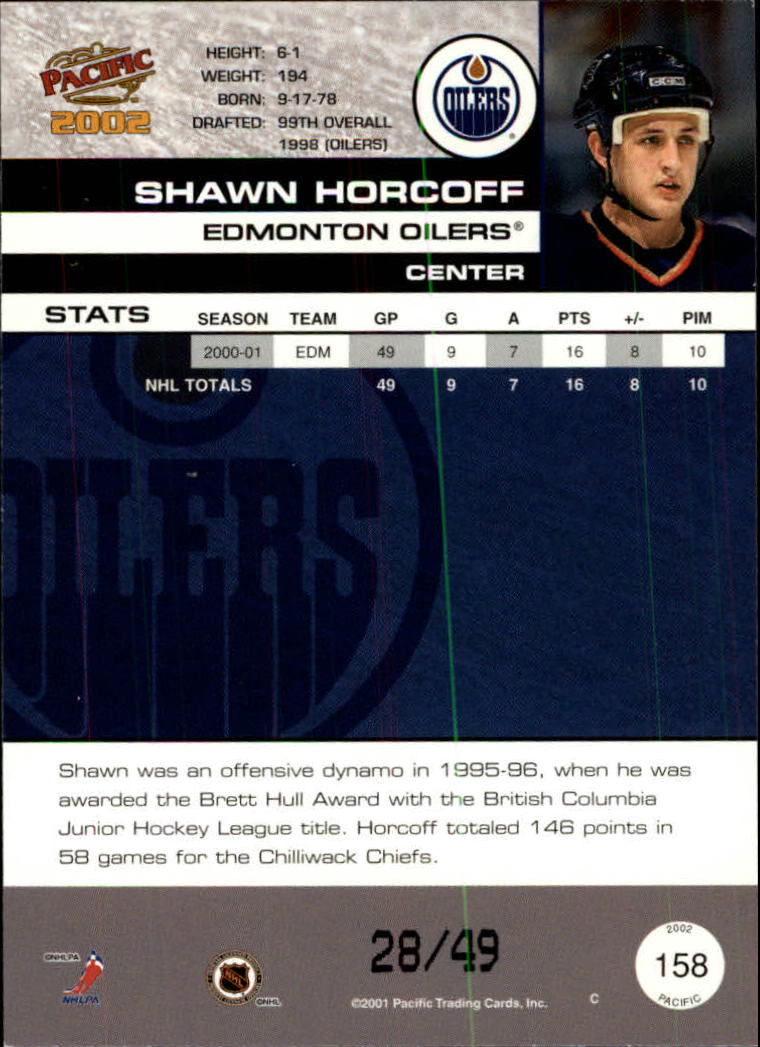 Sports Card Back