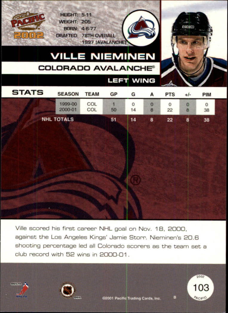 Sports Card Back
