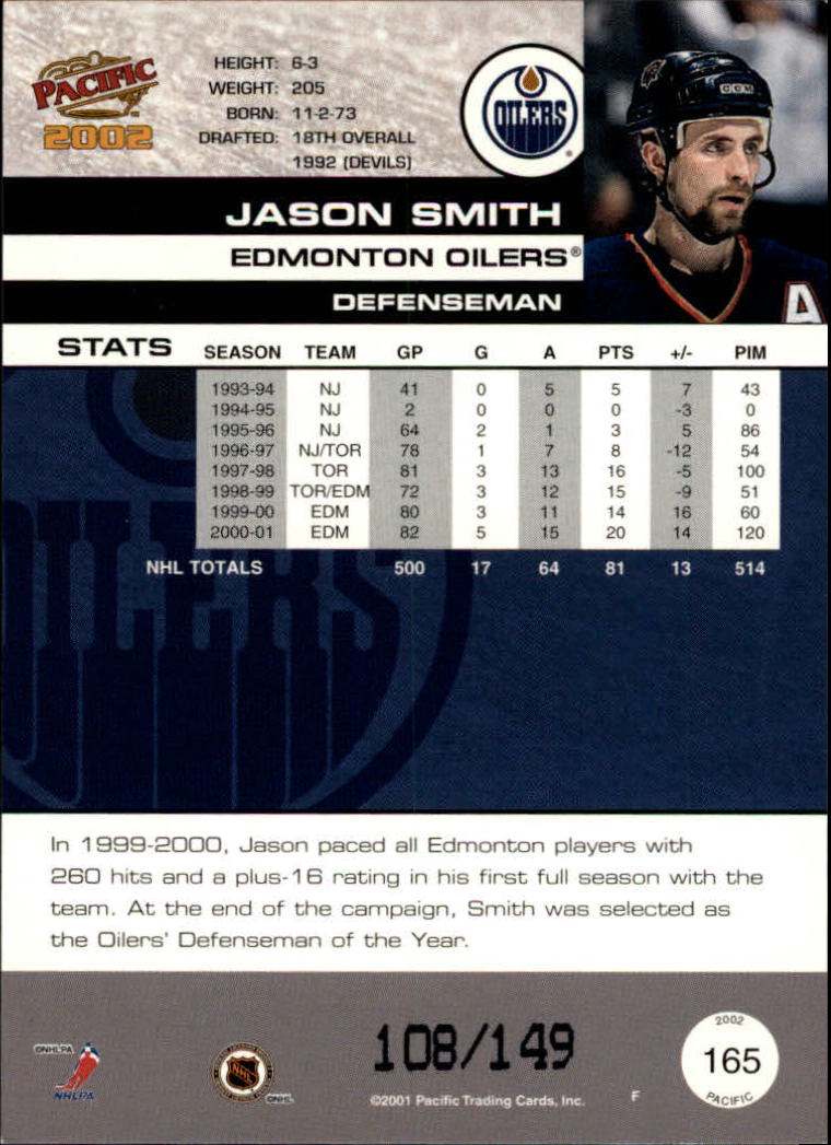Sports Card Back
