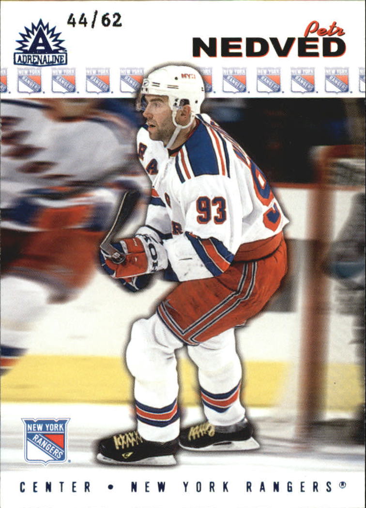 2001-02 Pacific Adrenaline Blue #129 Petr Nedved