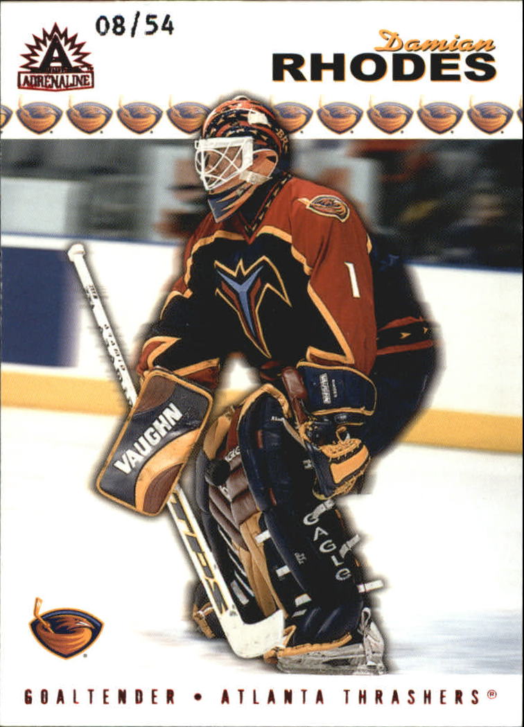 2001-02 Pacific Adrenaline Red #10 Damian Rhodes