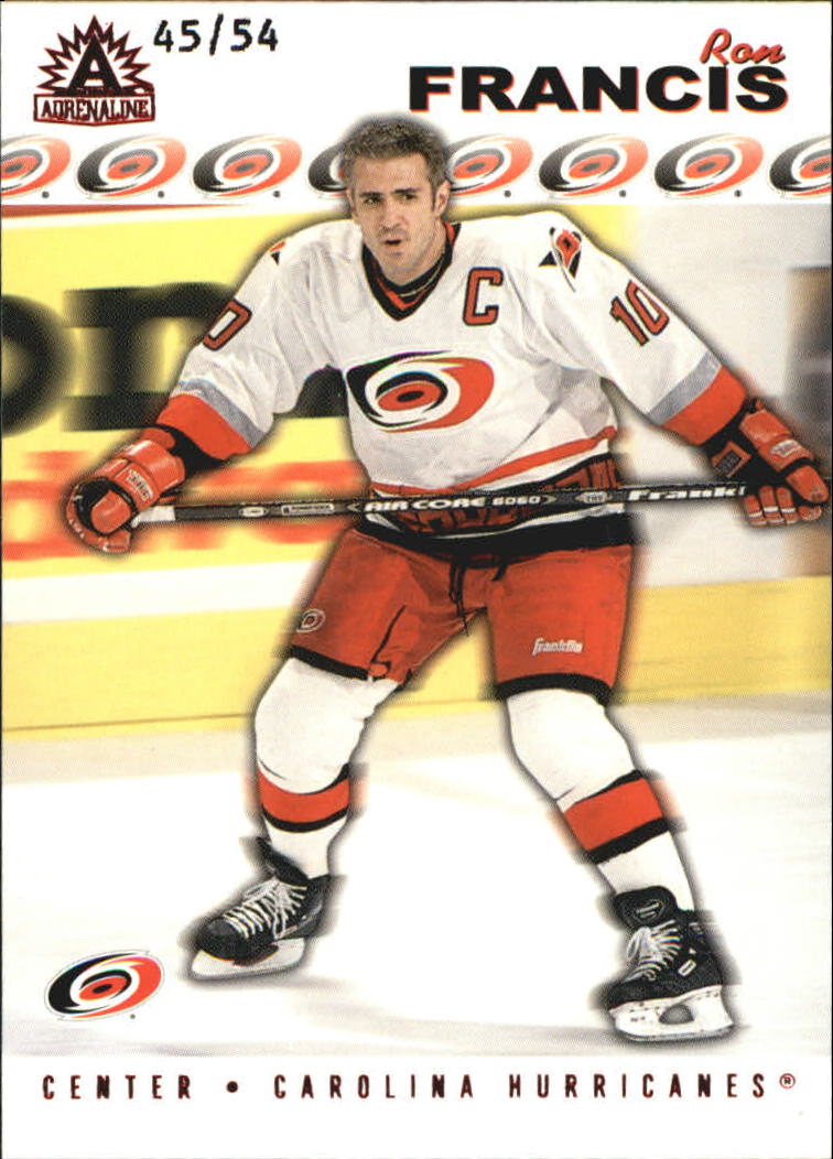 2001-02 Pacific Adrenaline Red #32 Ron Francis