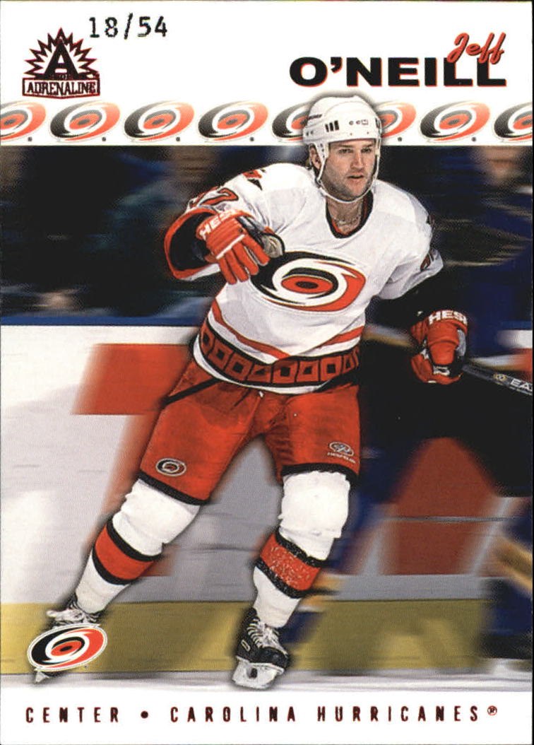 2001-02 Pacific Adrenaline Red #36 Jeff O'Neill