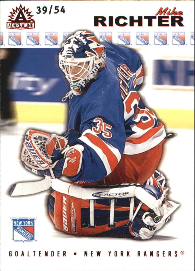 2001-02 Pacific Adrenaline Red #130 Mike Richter