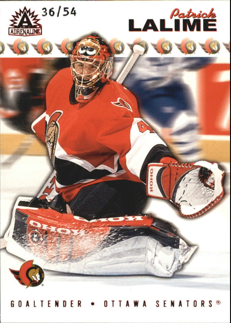 2001-02 Pacific Adrenaline Red #135 Patrick Lalime