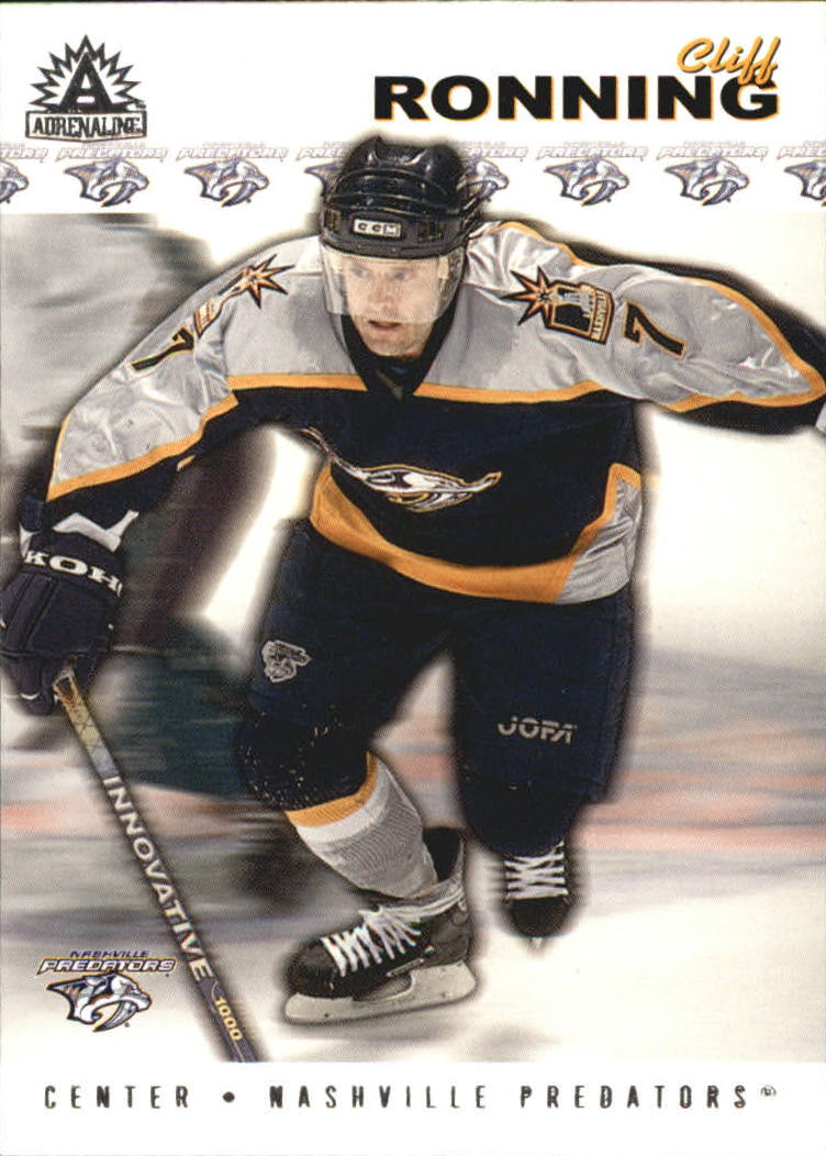 2001-02 Pacific Adrenaline Retail #107 Cliff Ronning