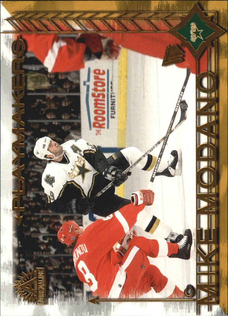 2001-02 Pacific Adrenaline Playmakers #3 Mike Modano