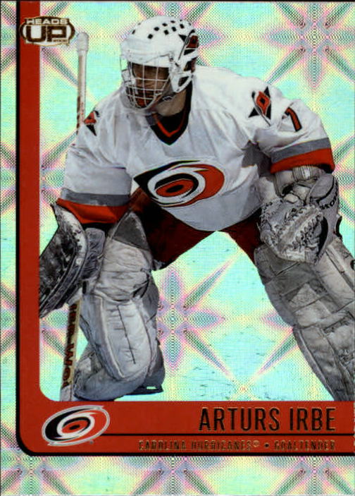 2001-02 Pacific Heads Up #16 Arturs Irbe