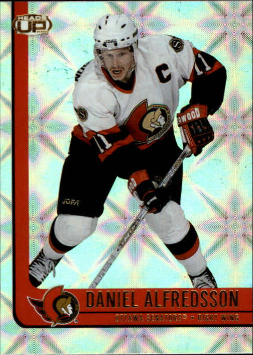 2001-02 Pacific Heads Up #67 Daniel Alfredsson